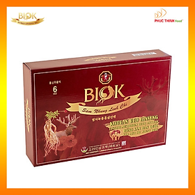 Nước uống Sâm Nhung Linh Chi Biok - Hộp 15 gói 70ml