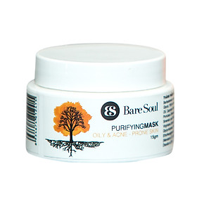 Mặt nạ thanh lọc BareSoul – Da dầu và da mụn 15g – Purifying Mask Oily & Acne Prone Skin