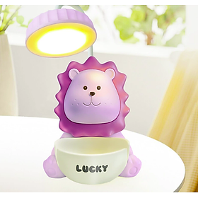 Đèn học 1 bóng LUCKY hình sư tử đáng yêu