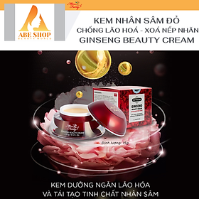 KEM MISSFAIRY NHÂN SÂM ĐỎ 15G - TÁI TẠO TẾ BÀO - CHỐNG NHĂN LÃO HOÁ