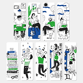 BỘ BOOKMARK 1% TINH HOA - Happy Live