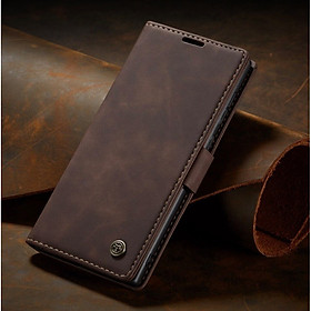 Bao da bò thật dạng ví chính hãng Caseme dành cho SamSung Galaxy Note 20 Ultra