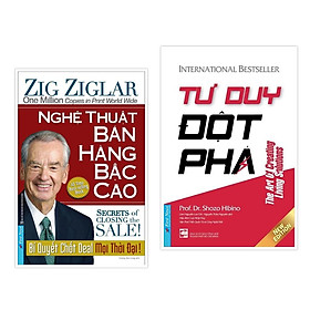 Sách - Combo Nghệ thuật bán hàng bậc cao  + Tư duy đột phá - FirstNews