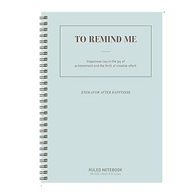 Sổ tay ghi chép A5 gáy xoắn 60 trang Deli - Kẻ ngang - Màu ngẫu nhiên - LA560-01