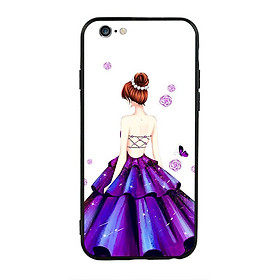 Ốp lưng viền TPU cho điện thoại Iphone 6 Plus/6s Plus - Girl 06