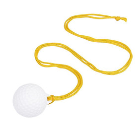 7-20pack Golf Plastic Practice Ball with Rope Hit Swing Training Aid
