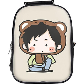 Balo In Hình Cậu Bé Đầu Gấu BLCP077