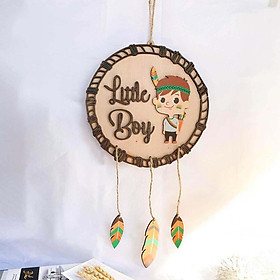 Bảng gỗ Little Boy (bảng gỗ trang trí
