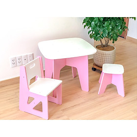 Bộ Bàn Ghế Gỗ Trẻ Em Mầm Non (2 - 6 tuổi)