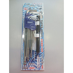 Mua Bộ lục giác đầu bi 9 chi tiết 1.5-10mm TLS-9NP (kèm tay nối) EIGHT Nhật Bản