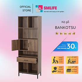 Mua Giá sách đa năng thiết kế đẹp SMLIFE Bankotsu