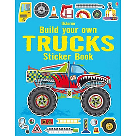 Usborne Build your own Trucks Sticker book