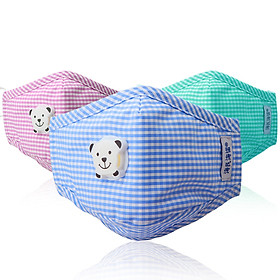Khẩu Trang Trẻ Em Chất Liệu Cotton Haishi Hainuo PM2.5 Chống Haze 5 Lớp Lọc