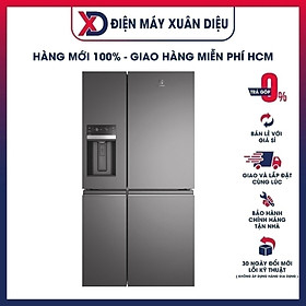 Mua  Giao Toàn Quốc  Tủ Lạnh Electrolux EQE6879A-B 609L Inverter - Hàng Chính Hãng