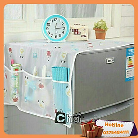 Combo 5 Tấm Phủ Tủ Lạnh - Vật Trang Trí Tủ Lạnh - Hàng Loại 1
