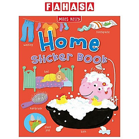 Sách ngoại văn: Sticker Book - Home