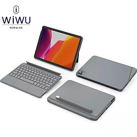 Bao da bàn phím WIWU Combo Touch Keyboard cho IPad 10 / 10.9' 2022 Pro 11 inch / M1 / M2 , Air 4 / 5 , Gen 9 10.2 inch / 12.9 M1/M2 - Hàng nhập khẩu