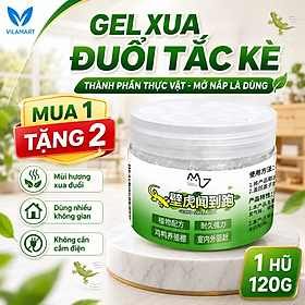 Sản Phẩm Xua Đuổi Thằn Lằn 120g – Hỗ Trợ Ngăn Thằn Lằn Vào Nhà, Thành Phần Tự Nhiên, Dễ Sử Dụng - Mua 1 Tặng 2