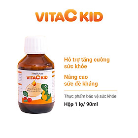 SIRO HEALTHZA VITAC KID BỔ SUNG VITAMIN C 1 LỌ X 90ML