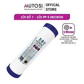 Mua Lõi số 1 – PP 5 micron - Máy lọc nước RO - Hàng chính hãng Mutosi