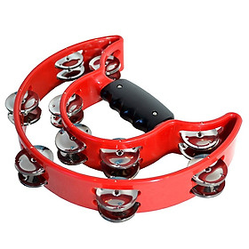 Trống cầm tay - Lục lạc cao cấp Tambourine Woim 19-TBR