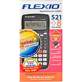 Máy tính khoa học Flexio FX 680VN (giao màu ngẫu nhiên)