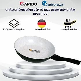 Mua Chảo Rapido đáy chấm RP-RD2 dùng cho mọi loại bếp- (26-28-30cm) - Hàng chính hãng