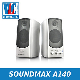 Hình ảnh Loa vi tính SoundMax A140 - 2.0 - Hàng Chính Hãng