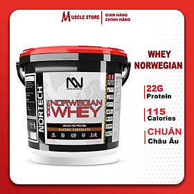 Nortech 100% Norwegian Whey Sữa Hỗ Trợ Tăng Cơ Giảm Mỡ, 22g Protein