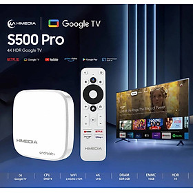 Mua Android Tivi Box Himedia S500 Pro Android TV 11 Bản Quyền  Netflix 4K - Hàng Chính Hãng