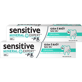 Combo 2 Kem Đánh Răng Sensitive Expert by P/S Original Chăm Sóc Chuyên Sâu 100g