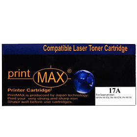 Hộp mực PrintMax dành cho máy in HP 17A - Hàng chính hãng