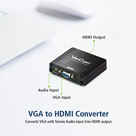 Converter VGA/Audio to HDMI aten VC180 - Hàng chính hãng