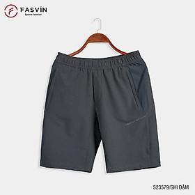 Quần Đùi Nam FASVIN Vải Gió Đẹp Hàng Nhà Máy Chất Lượng Cao Thể Thao Hay Mặc Nhà S23579.HN