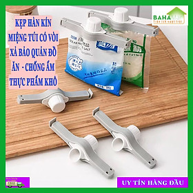 Mua KẸP HÀN KÍN MIỆNG TÚI CÓ VÒI XẢ BẢO QUẢN ĐỒ ĂN  - CHỐNG ẨM THỰC PHẨM KHÔ  BAHAMAR  Lý tưởng cho việc tái niêm phong tất cả các loại túi và các gói. quản hiệu quả ngăn ngừa bụi và không còn lo lắng về việc thực phẩm bị ẩm