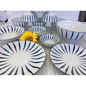 Mua Xả Kho (Hàng Cao Cấp ) Đĩa Sứ Bát Tràng Cao Cấp ms 606