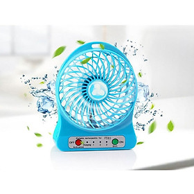 Quạt sạc tích điện mini USB Fan 3 chế độ