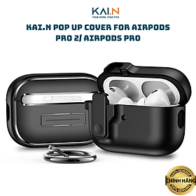 Ốp Bảo Vệ Có Khoá Dành Cho Airpods Pro 2/ Airpods Pro, Kai.N Pop Up Cover, Kèm Móc Treo_ Hàng Chính Hãng