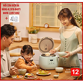 Mua Nồi cơm điện đa năng DFB-B40T1 nấu cơm  cháo  sup  làm bánh ... dung tích 4L tặng ổ cắm 3 chấu