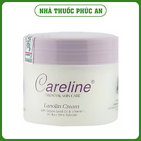 Kem dưỡng da mỡ cừu Careline Lanolin Cream 100ml giúp dưỡng ẩm, làm trắng, chống lão hoá và mềm da
