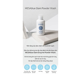 Bột Sữa Rửa Mặt Enzym MESAblue Glam Enzyme Powder Wash 60g
