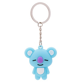 Móc Khóa Nhựa Hình Nhân Vật BTS BT21 - Gấu Koya