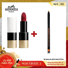 SON HERMES ROUGE MATTE LIPSTICK #85 ROUGE ASH