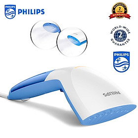 Bàn ủi hơi nước cầm tay Philips GC300/28 công suất 1000W, ngăn chứa nước có thể tháo rời - Hàng Chính Hãng
