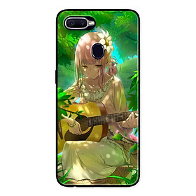 Ốp Lưng in cho Realme 2 Pro Mẫu Nàng Đánh Đàn Ghita - Hàng Chính Hãng