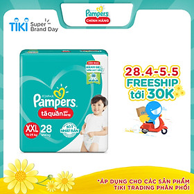 Tã Quần Pampers XXL28 (28 Miếng)