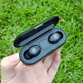 Tai Nghe Bluetooth True Wireless AMOI F9 Cảm Ứng Vân Tay, Nâng Cấp Dock Sạc có Led Báo Pin Kép - Hàng Nhập Khẩu