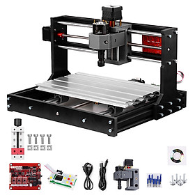 2-Inch Mini Drill Press Vise + Upgrade Version CNC 3018 Pro GRBL Control DIY Mini CNC Machine 3 Axis Pcb Milling Machine