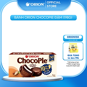 Hộp 6 gói bánh Orion CHOCOPIE ĐẬM vị ca cao (180G)