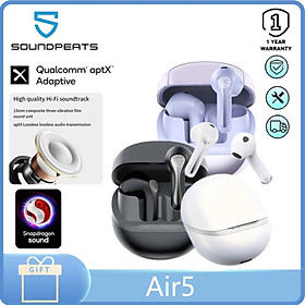 Mua Tai Nghe True Wireless SoundPEATS Air5 Aptx Adaptive Lossless Bluetooth 5.4 - Hàng Chính Hãng